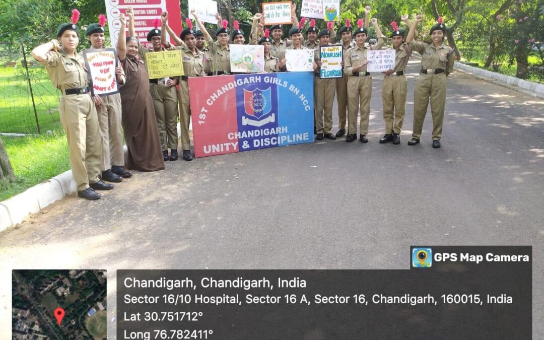 Poshan Maah Rally to Promote Nutritional Awareness at Home Science College